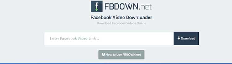 fbdown video downloader online