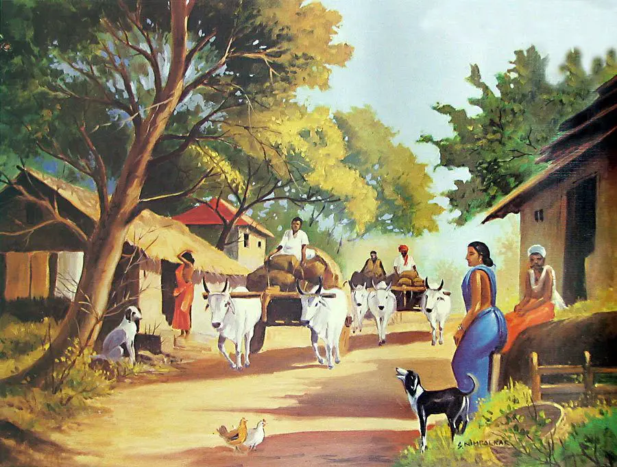 Essay on Indian village