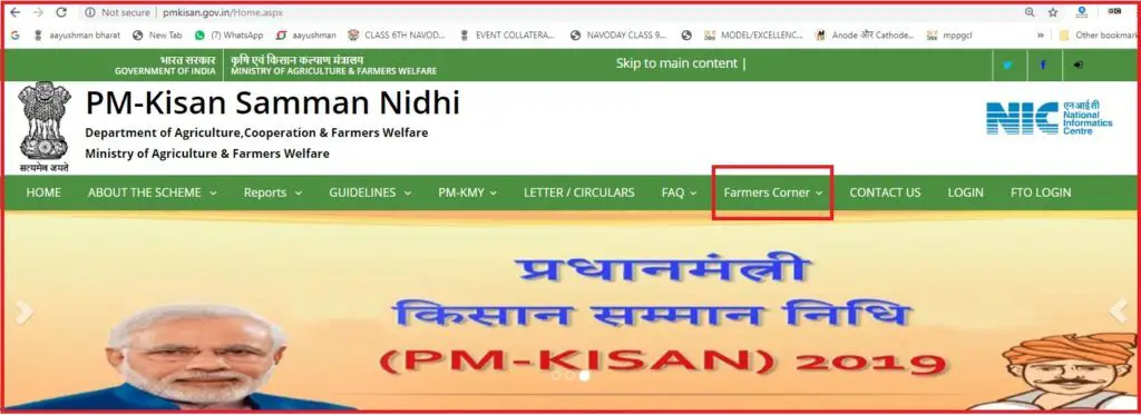 Beneficiaries list under PMKISAN