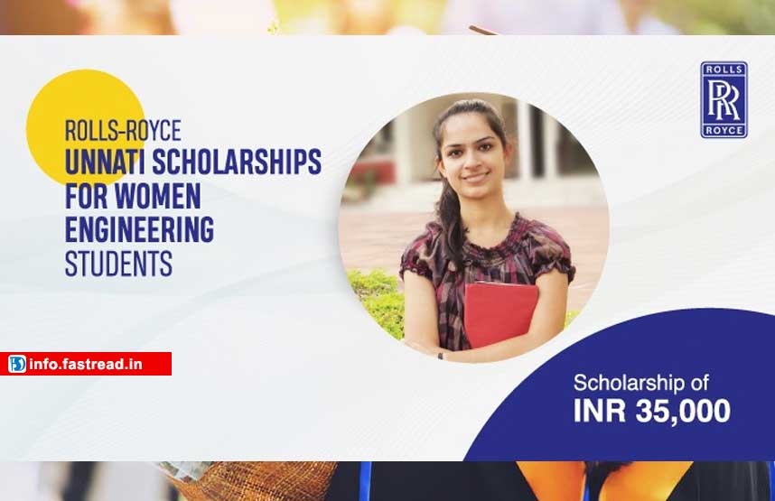 Rolls-Royce Unnati Scholarships 2020