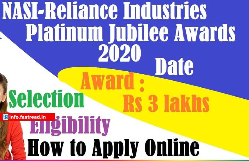 NASI-Reliance Industries Platinum Jubilee Awards 2020