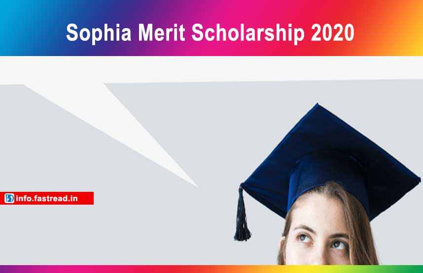 Sophia Merit Scholarship 2020