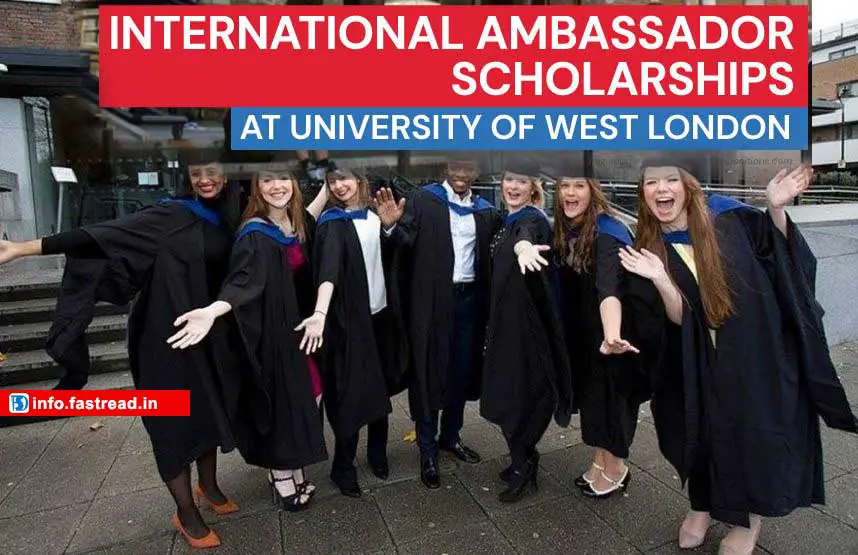 University of West London International Ambassador Scholarship 2020