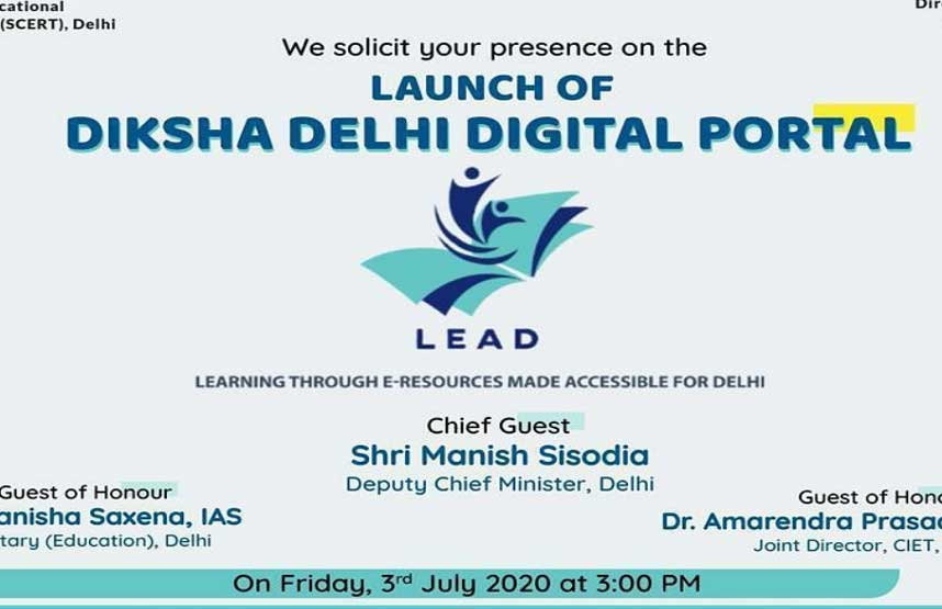 Diksha Delhi Digital Portal LEAD