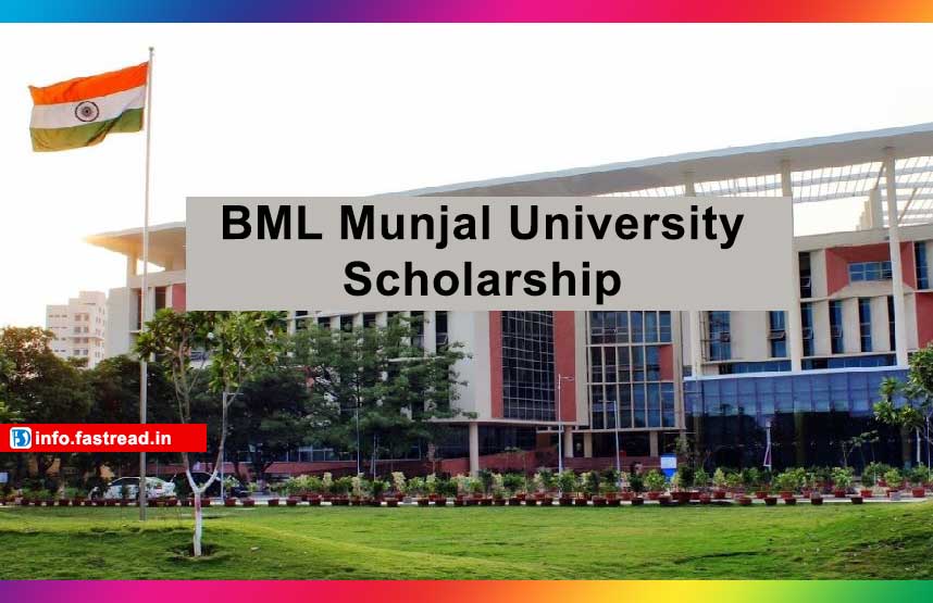 BML Munjal University Scholarship