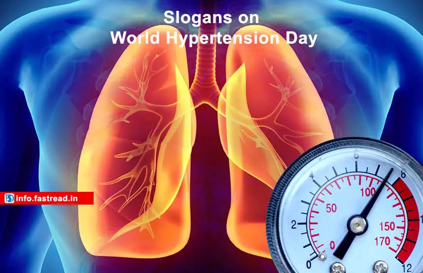 Slogans on World Hypertension Day