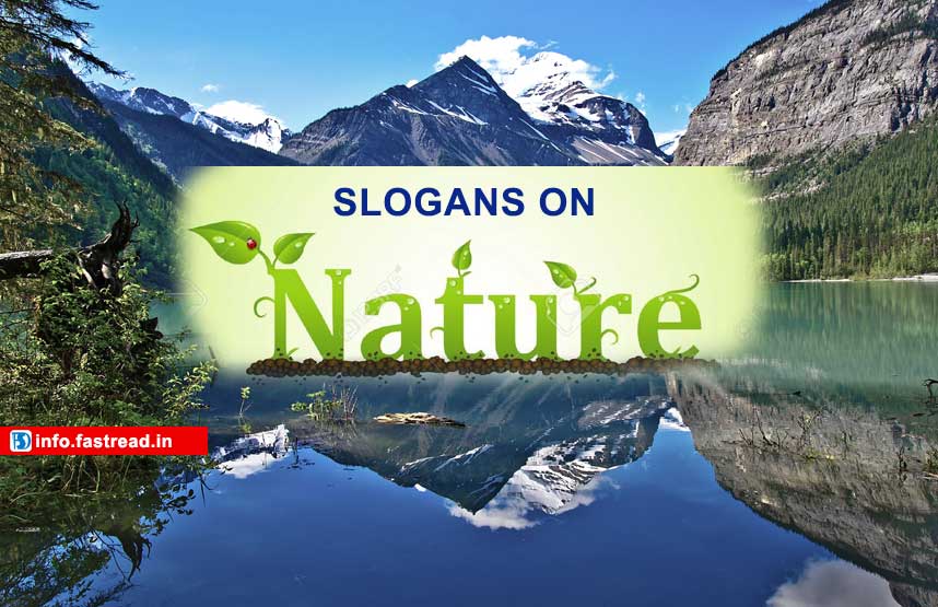 Slogans on Nature in English