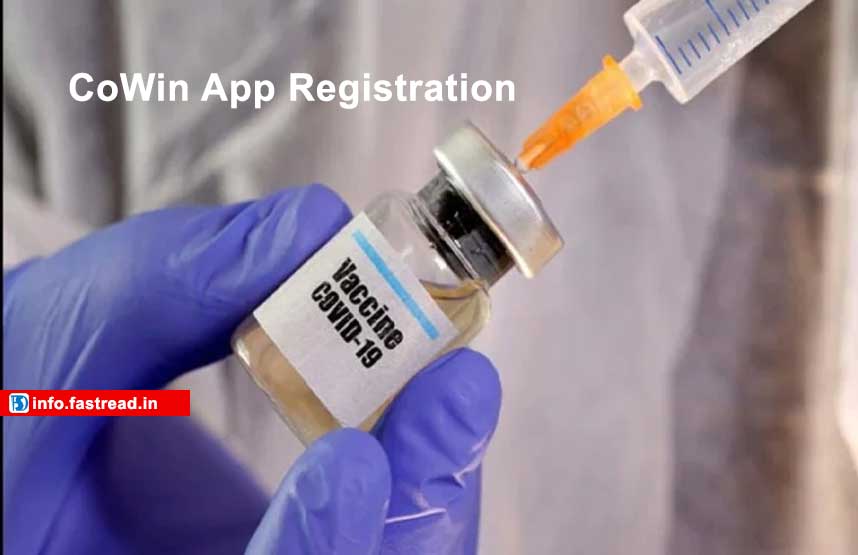 CoWin App Registration 