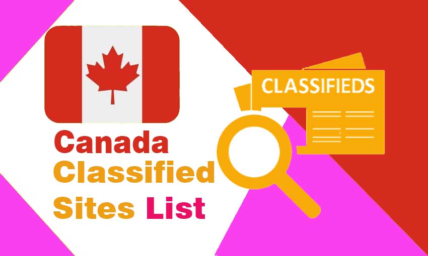 Canada Classified Submission sites