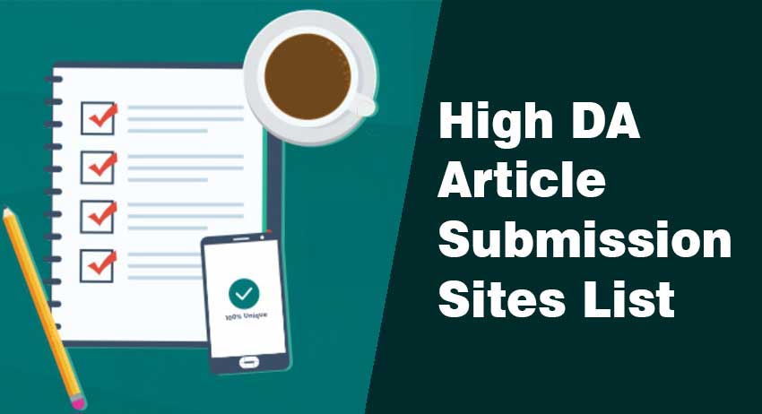 Free Article Submission Sites List