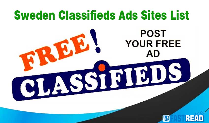 Sweden Classifieds Ads Sites List