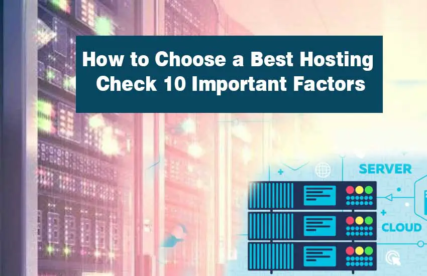 How to Choose a Best Hosting