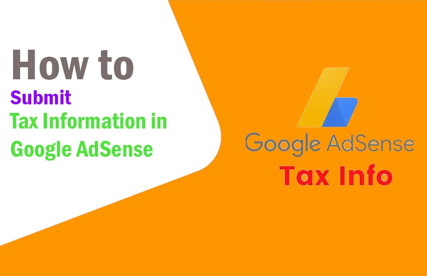 Tax Information in Google AdSense