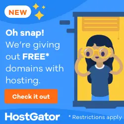 Hostgator free domain with hosting