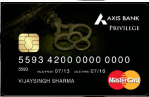 Axis Bank Privilege Credit Card