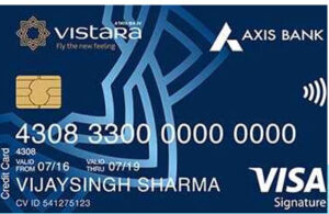 Axis Bank Vistara Credit Card