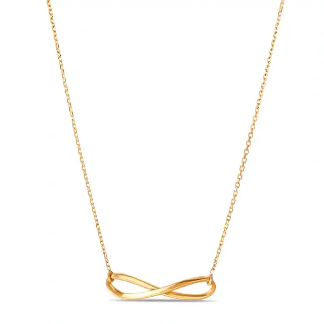 Infinity Gold Necklace